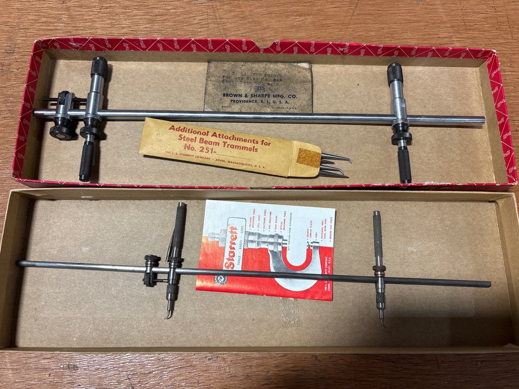 Starrett C251B Steel Beam Trammel