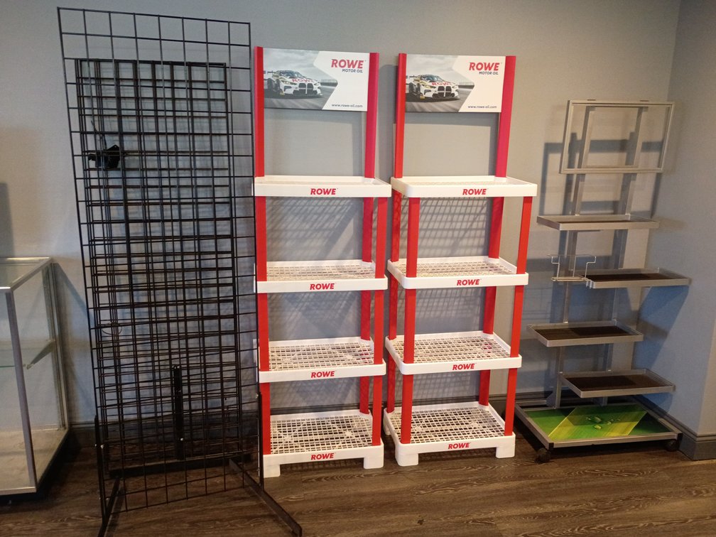 A Group of Ass't Merchandiser Racks