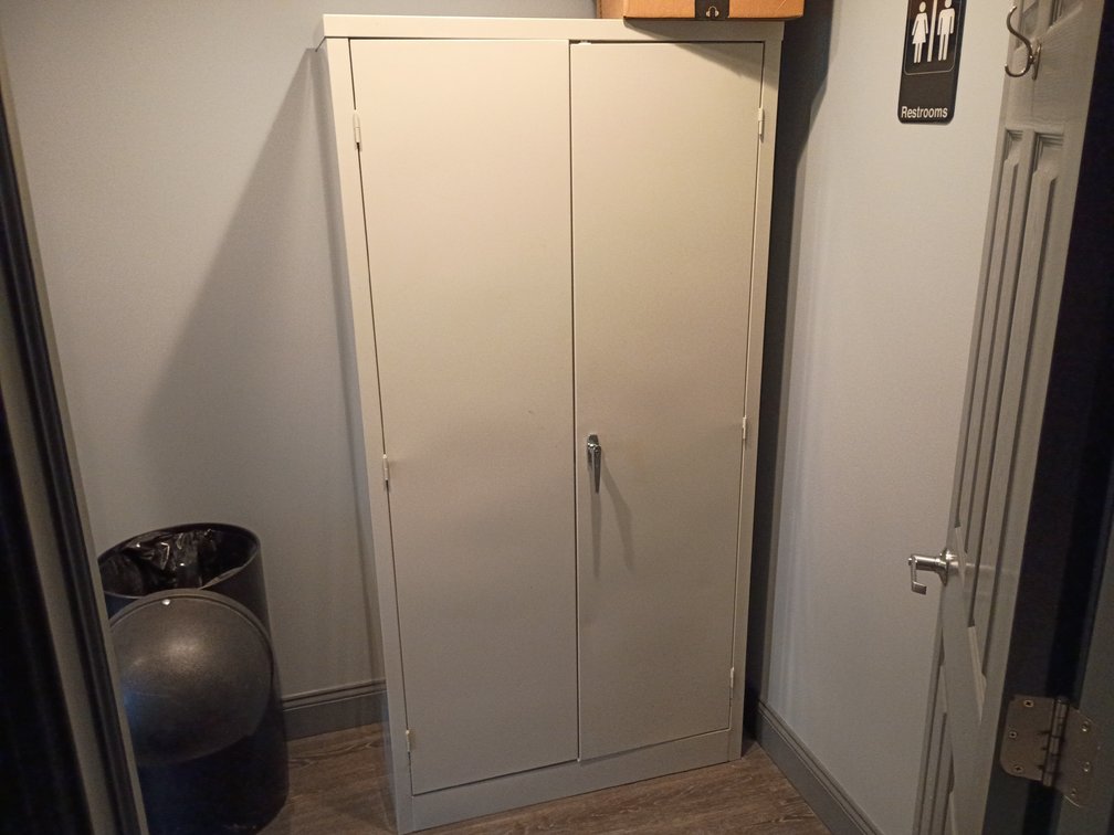 2-Door Metal Storage Cabinet
