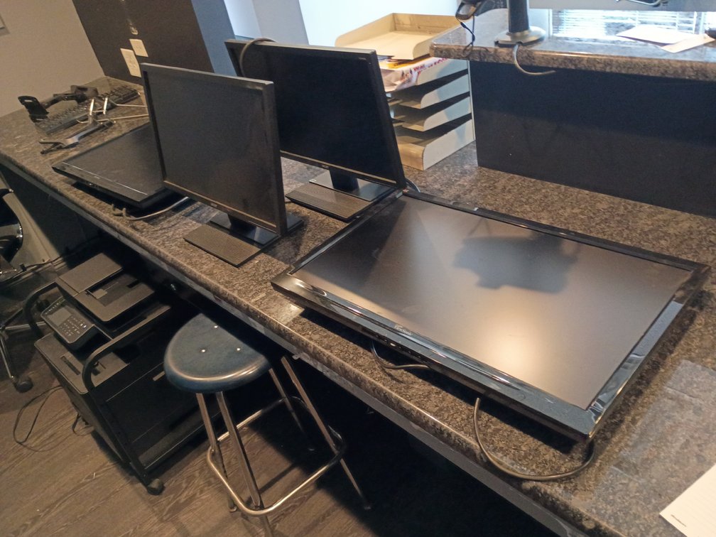 {each} Ass't Display Monitors