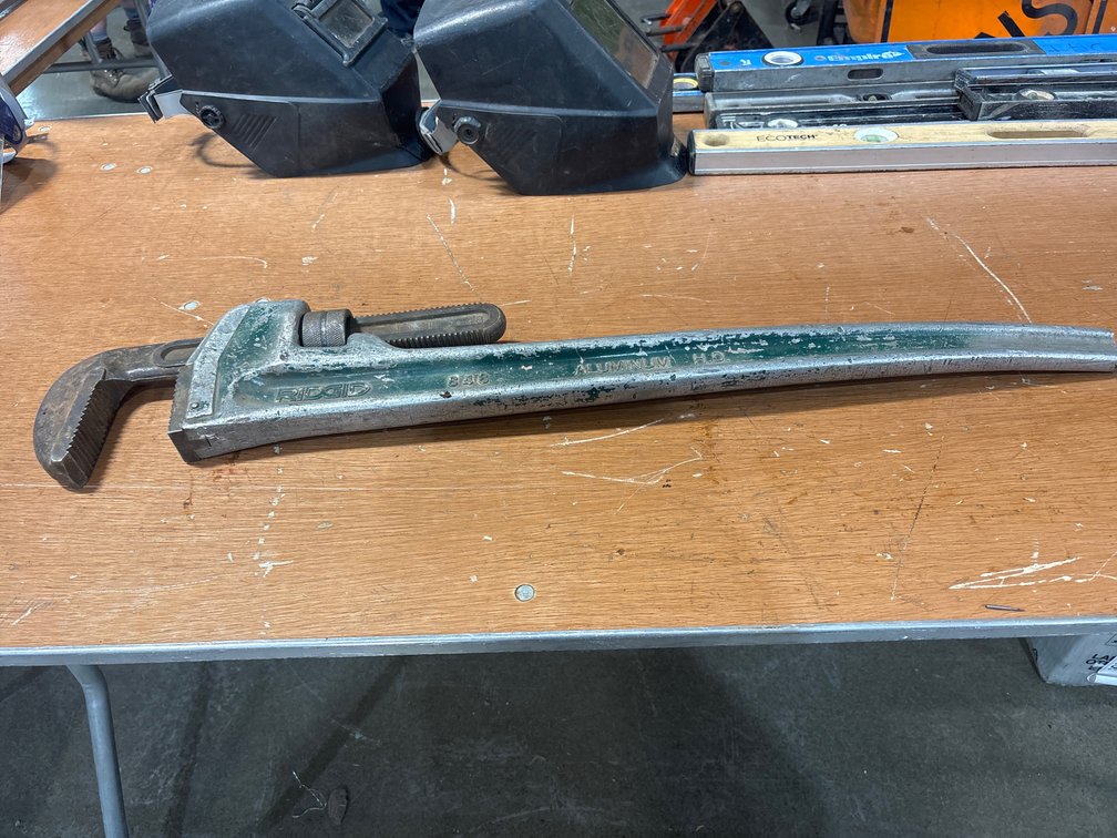 RIDGID 848 Aluminum 48" Pipe Wrench