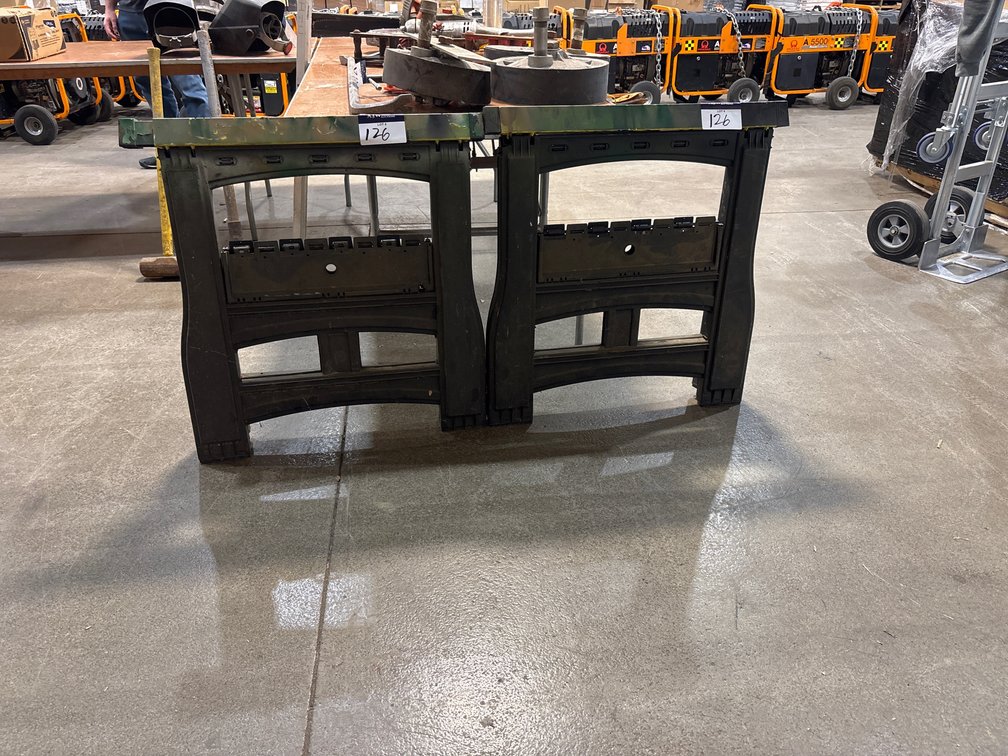 Stanley Adjustable Sawhorse Pair