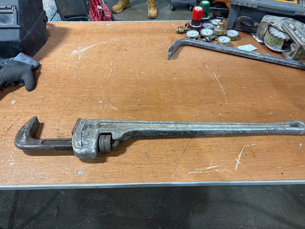RIDGID 836 Aluminum 36" Pipe Wrench