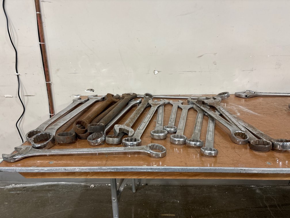 A Group of Ass't Size Combination Wrenches