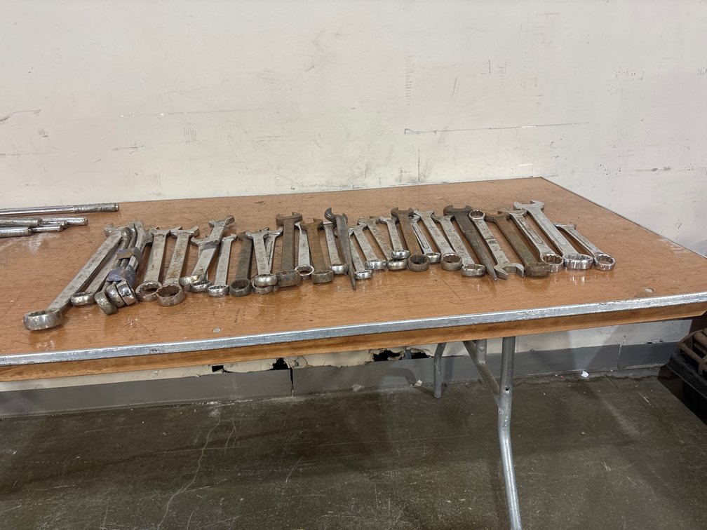 A Group of Ass't Size Combination Wrenches