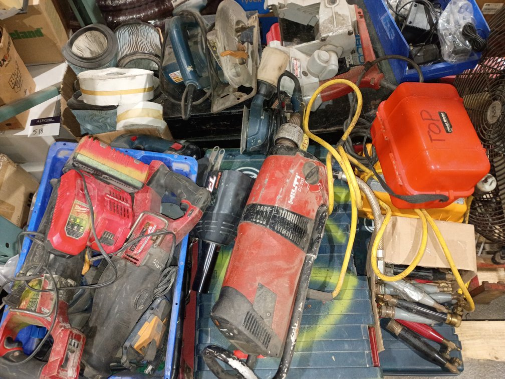 A Large Group of Ass't Power Tools