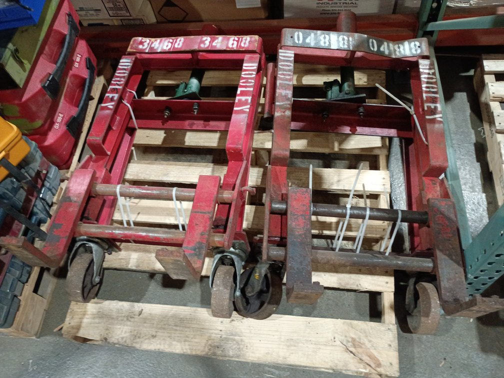 A Pair of Rol-A-Lift Hydraulic Lifts