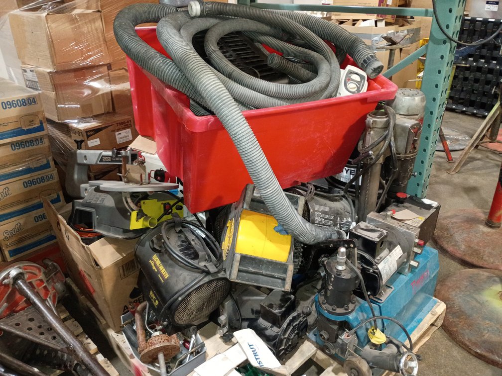 A Group of Non-Operational Equipment