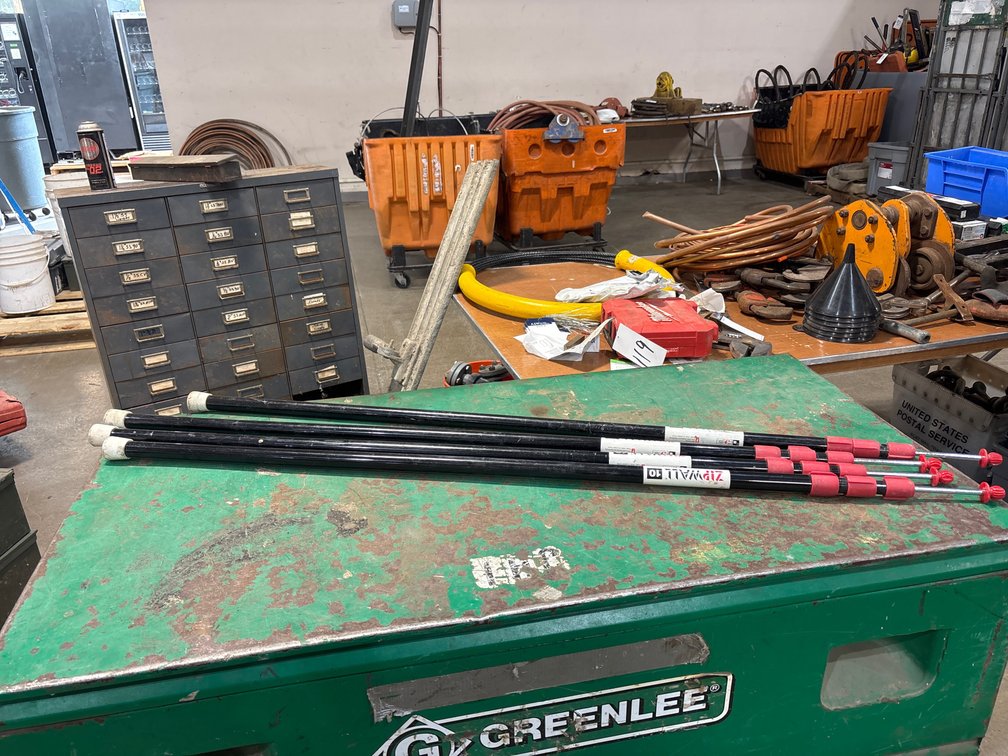 {each} ZipWall 10' Spring-Loaded Dust Barrier Pole