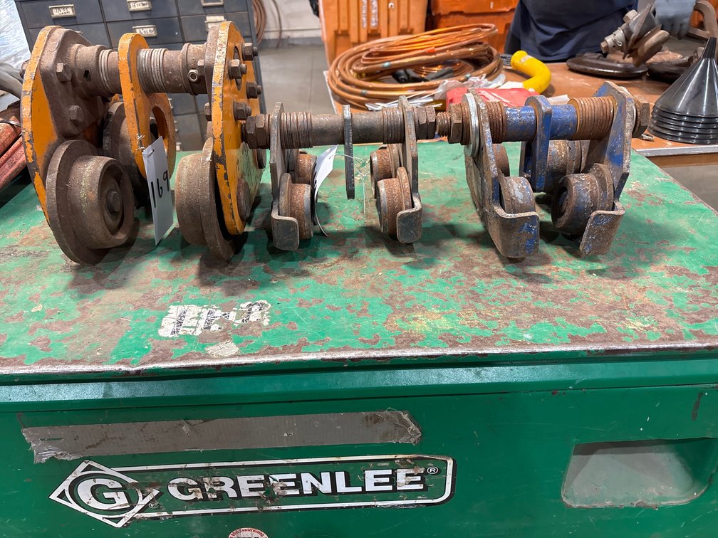 A Group of Ass't Beam Trolleys