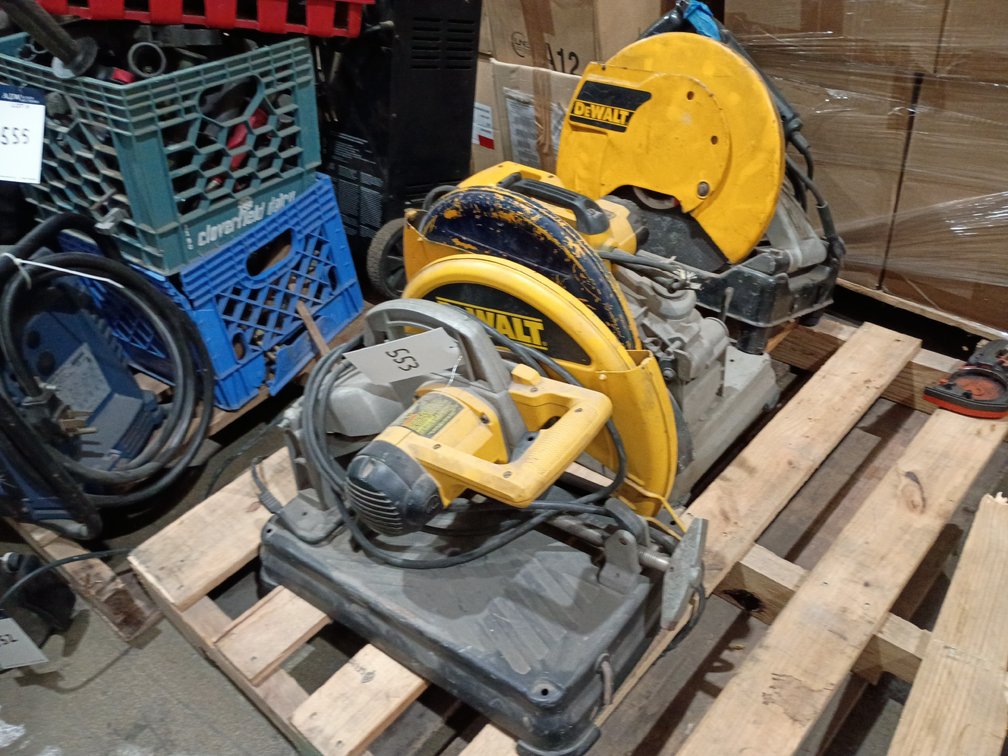 {each} DeWalt Chopsaw (non-operational)