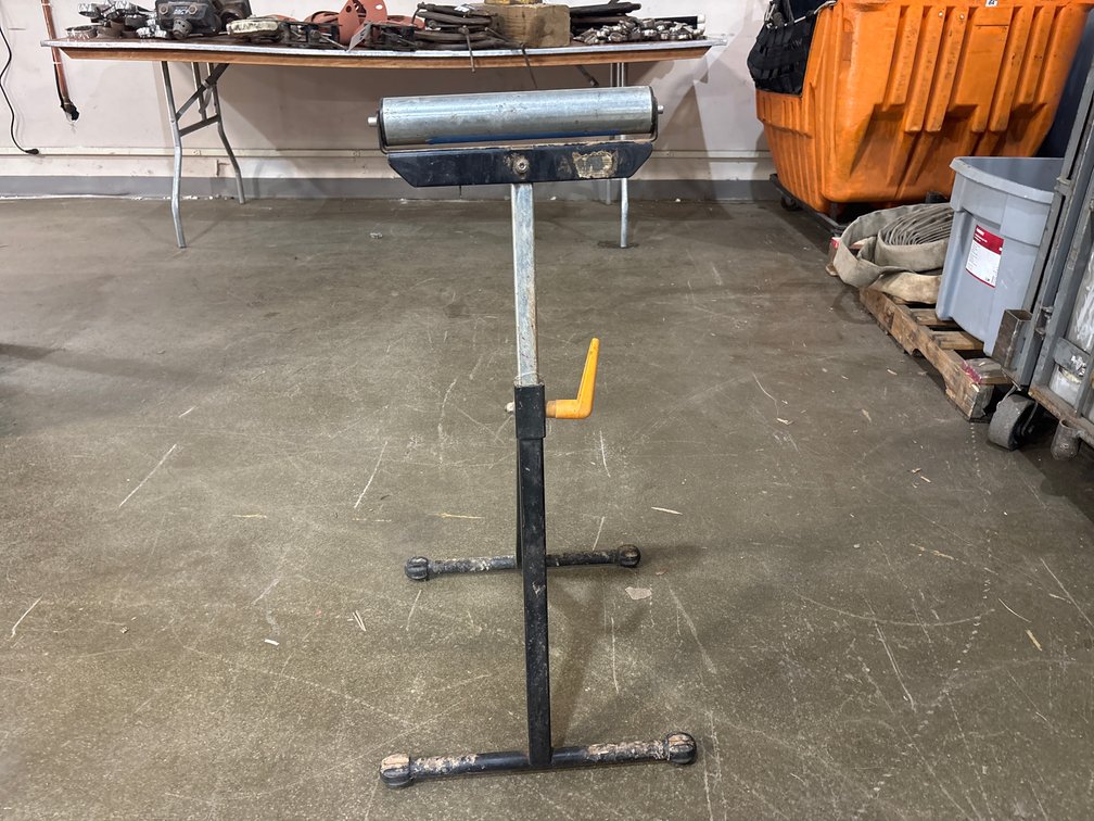 Adjustable Height Roller Stand