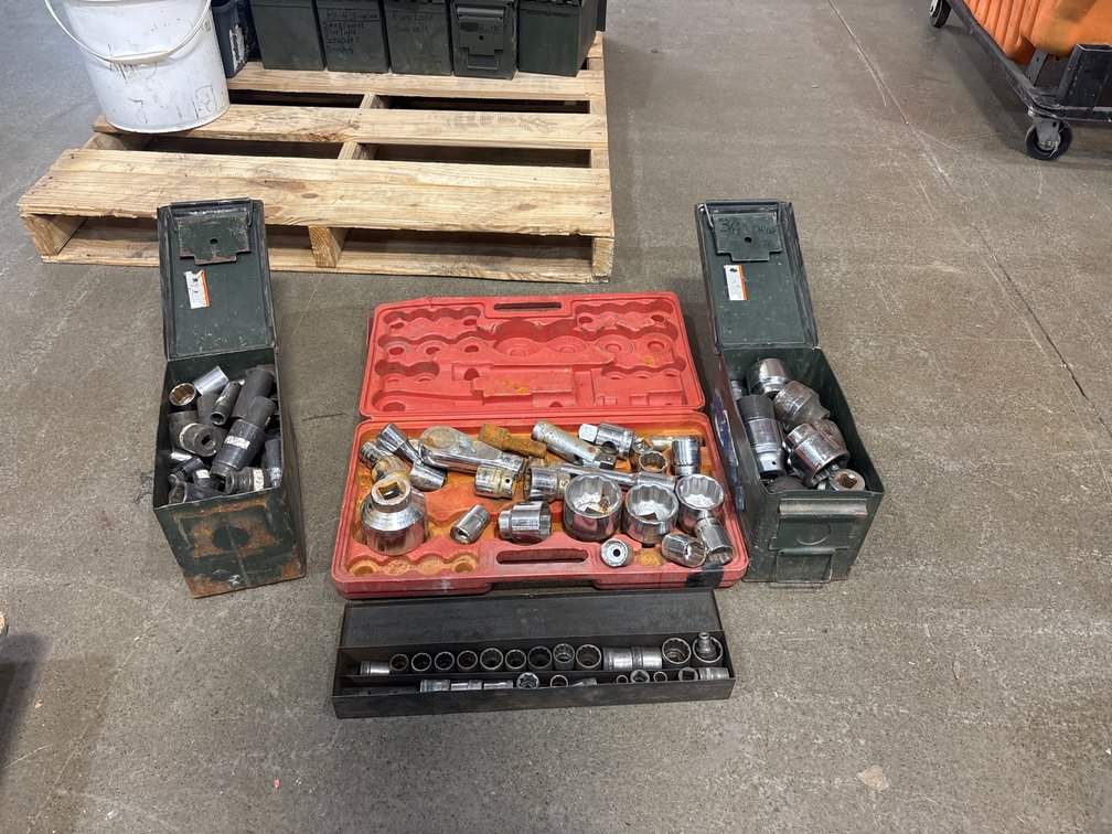 A Group of Ass't Size Sockets