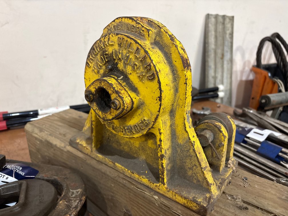 Willard 3/4" Manual Rebar Cutter and Bender