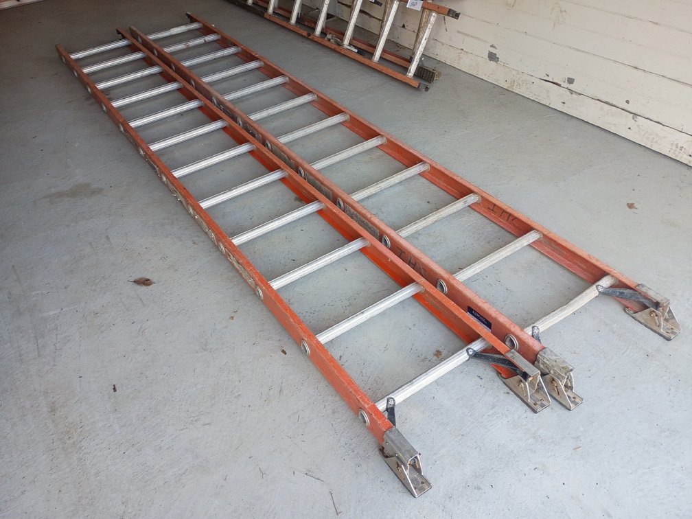{each} Werner 12' Fiberglass Ladder Extension Base