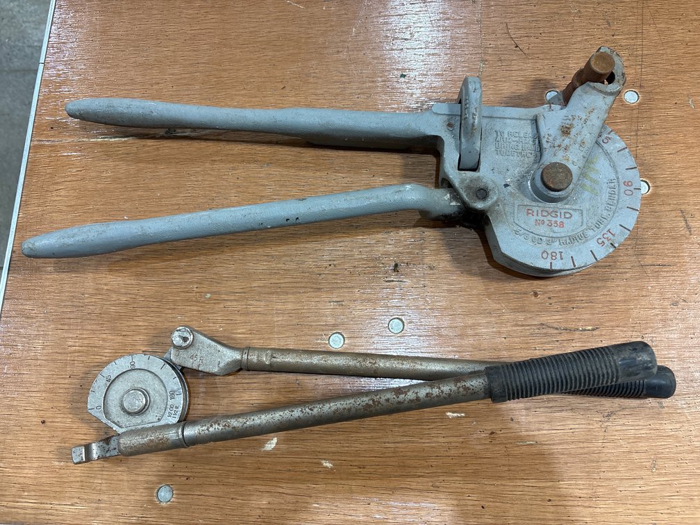 {each} Ass't Manual Tube Bending Tools