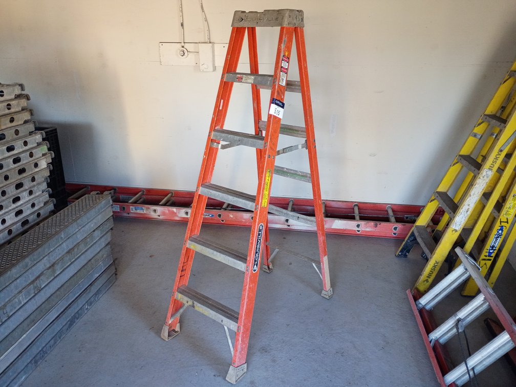 Louisville 6' Fiberglass A Frame Step Ladder