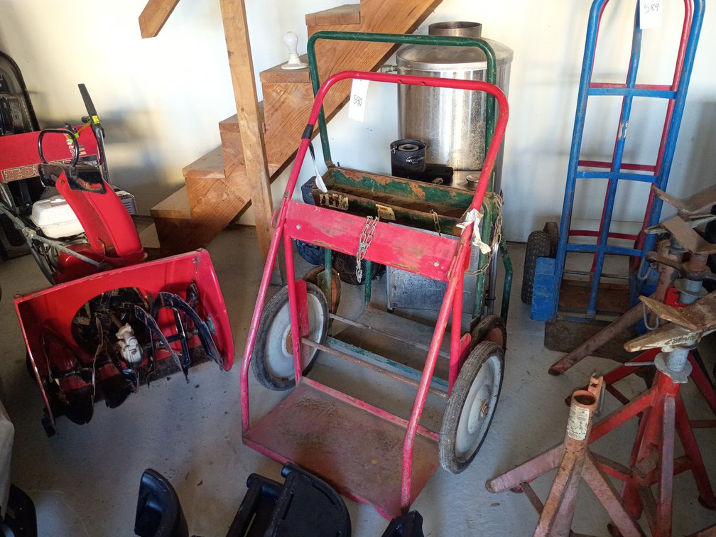 {each} Steel Tank Carts
