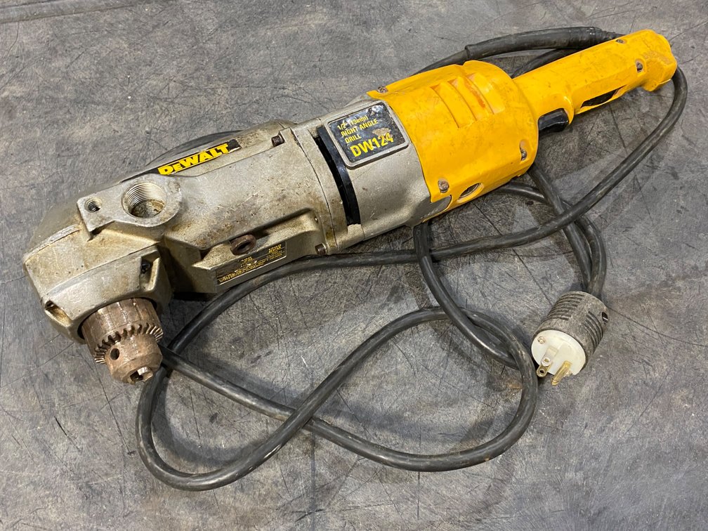 DeWalt DW124 1/2" Corded Right Angle Drill