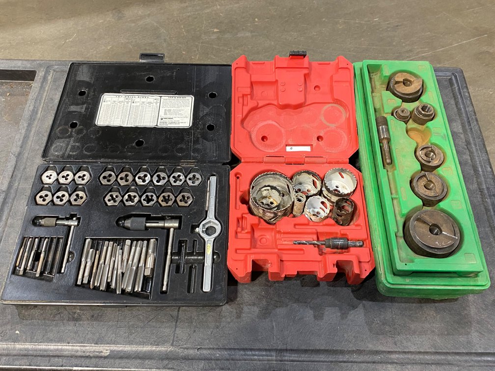A Group of Ass't Industrial Accessory Kits