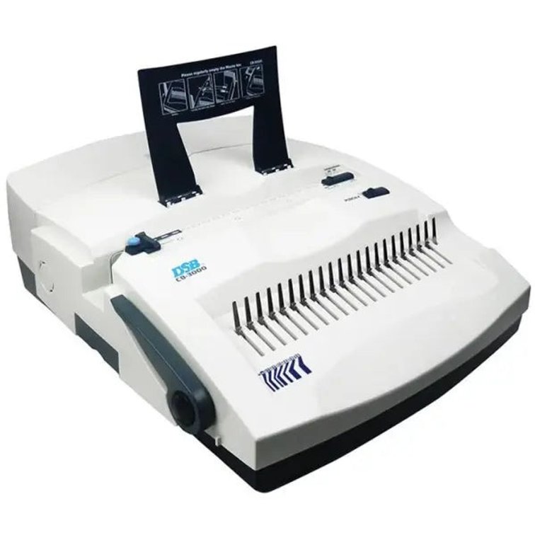 DSB CB3000 Punch Comb Binding Machine (NIB)