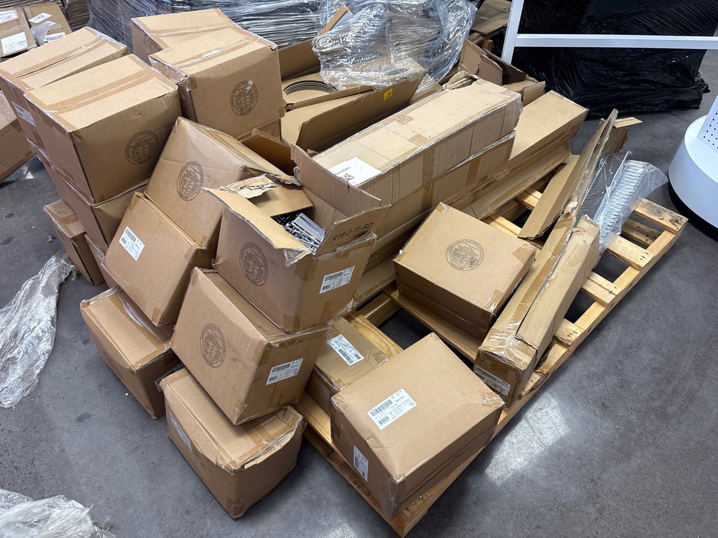 A Group of Ass't Wire Shelf Dividers