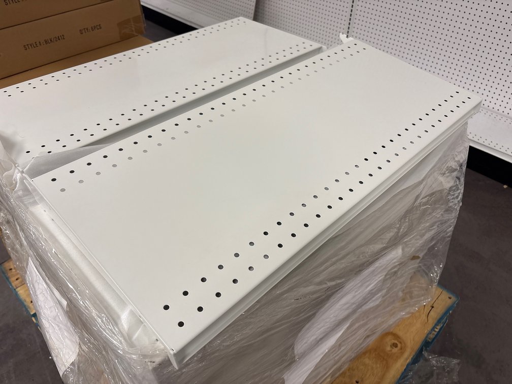 {each} Gondola Shelves