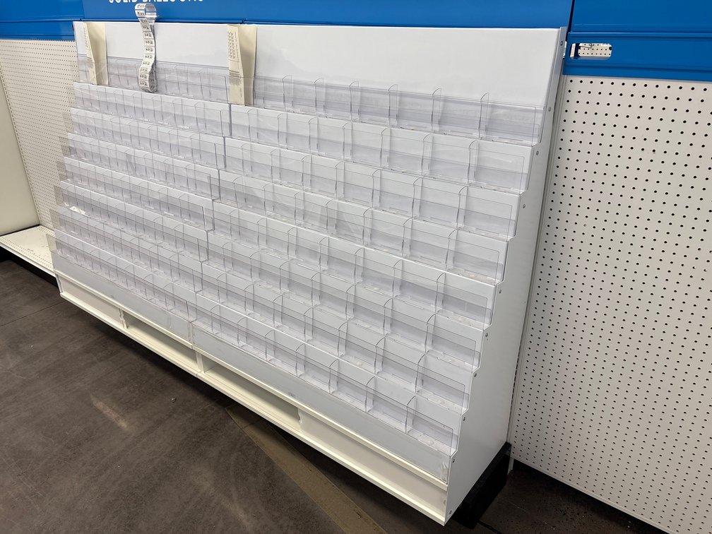 A Group of Greeting Card Display Fixtures