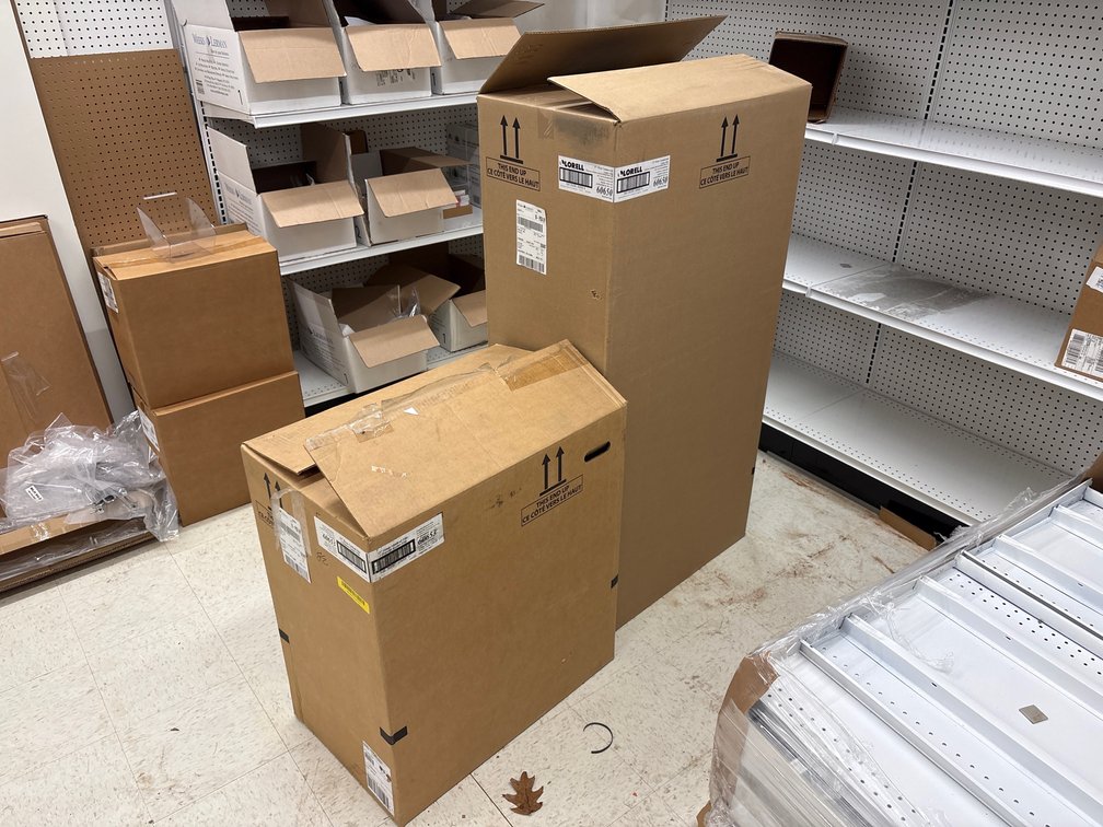 {each} NIB File Cabinets