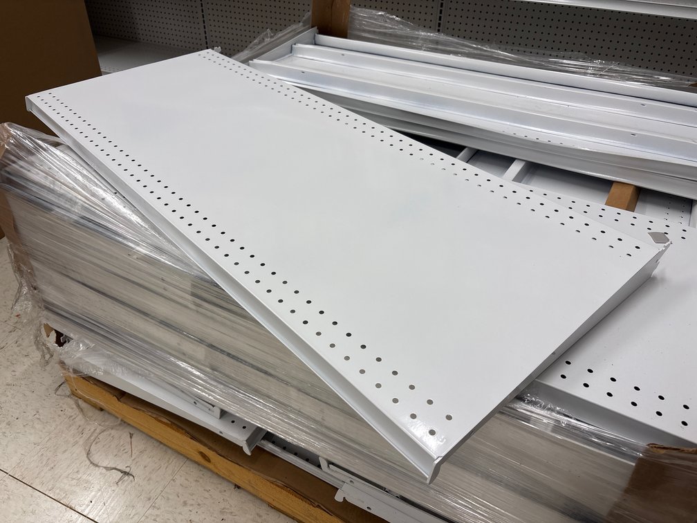 {each} Gondola Shelves