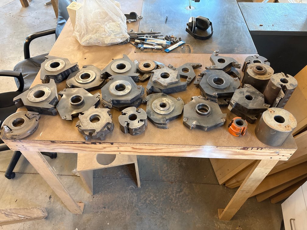 {each} Ass't Shaping Cutter Heads