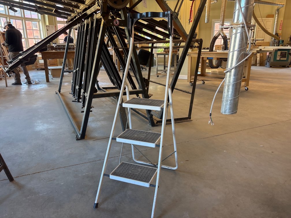 Hailo 3-Step Podium Ladder