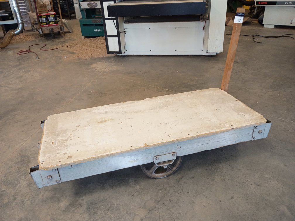 Heavy Duty Wooden Material Cart