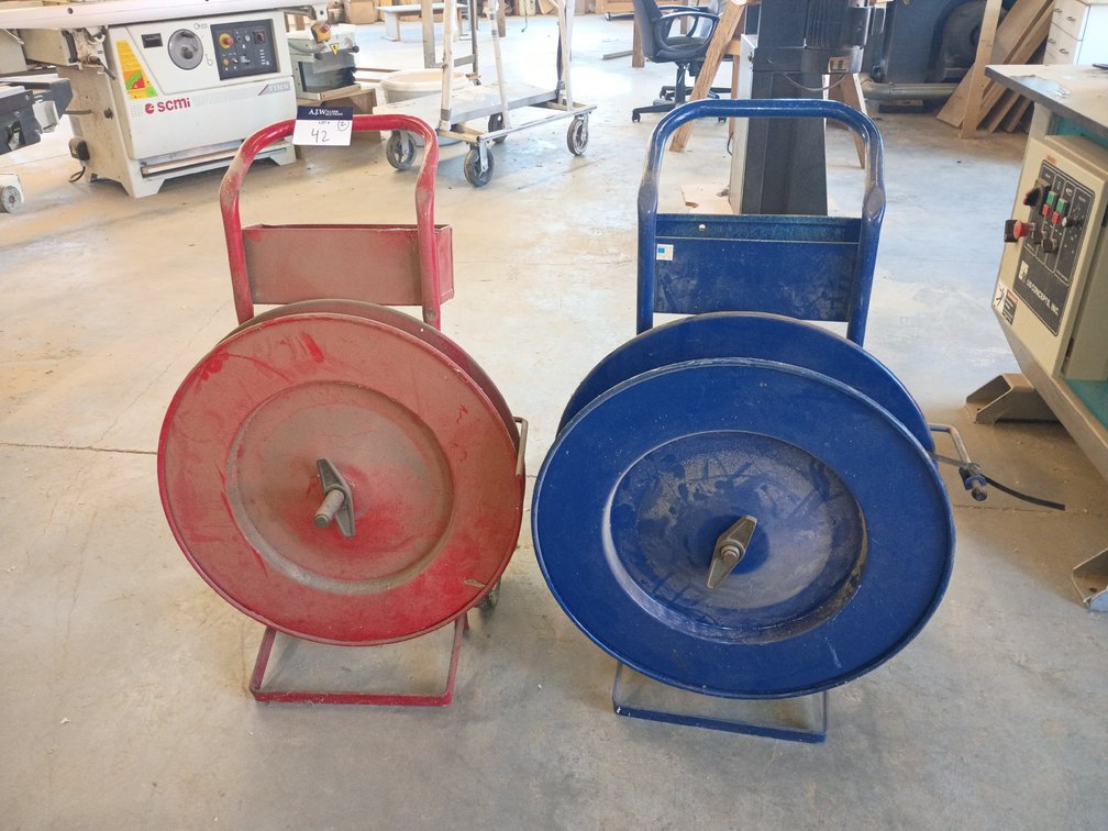 {each} Ass't Portable Poly Strapping Carts