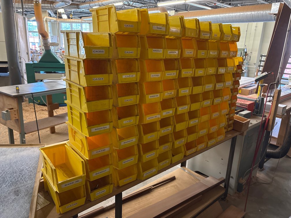{each} Ass't Poly Organizer Storage Bins