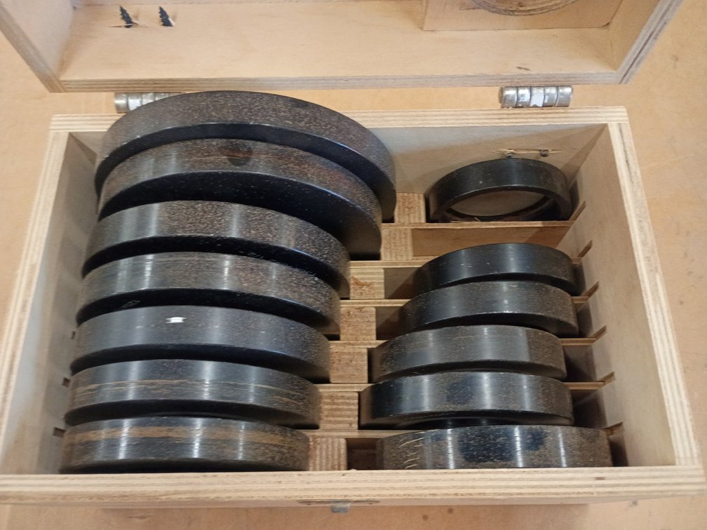 W. Moore Profiles 14pc Bore Rub Collar Set (incomplete)