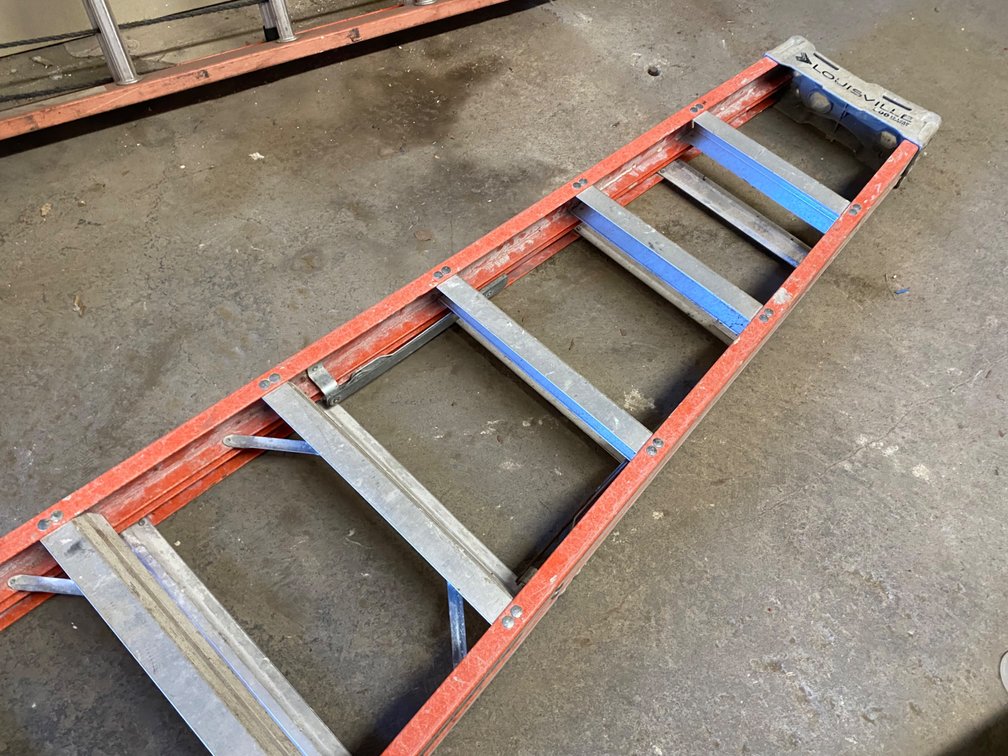 Louisville 10' Fiberglass Step Ladder