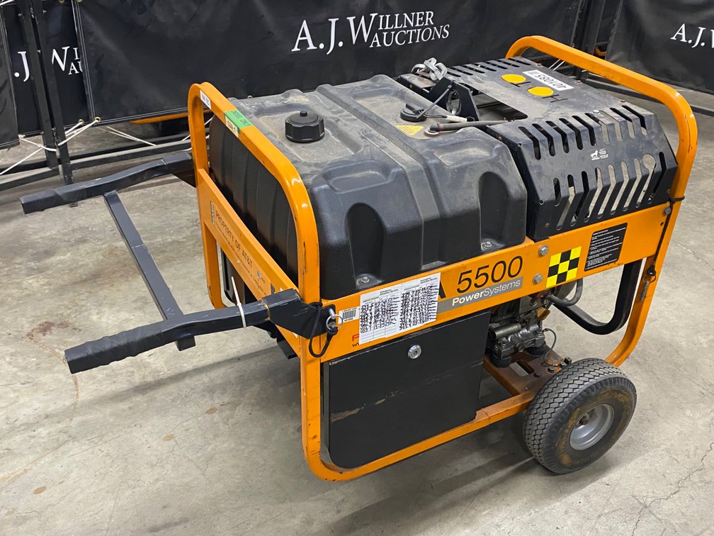 Pramac A5500 Portable 5,500-Watt Diesel Generator