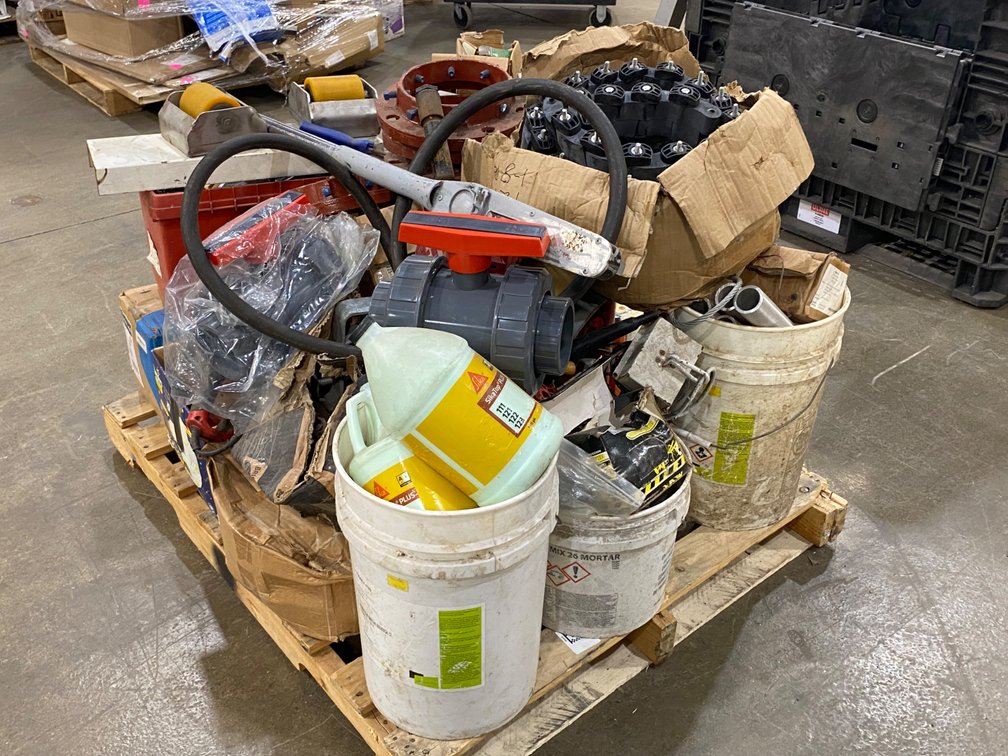 A Group of Ass't Industrial Supplies & Hardware