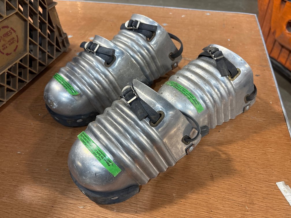 {each} Pairs of Ellwood Safety #200 Metal Foot Guards