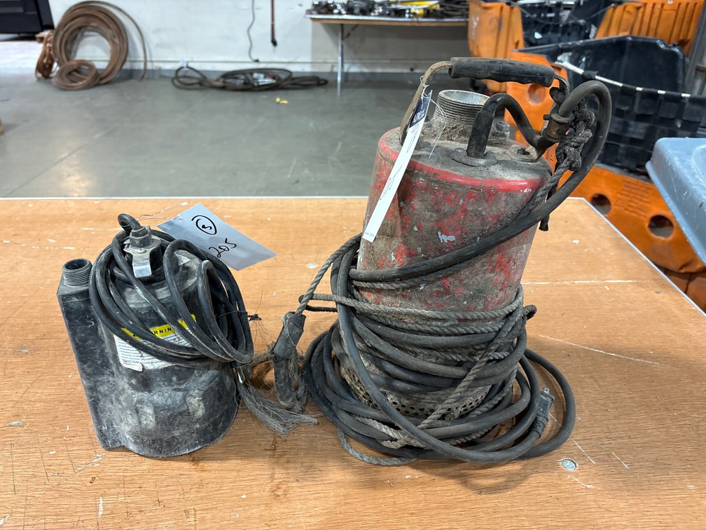{each} Ass't Submersible Pumps