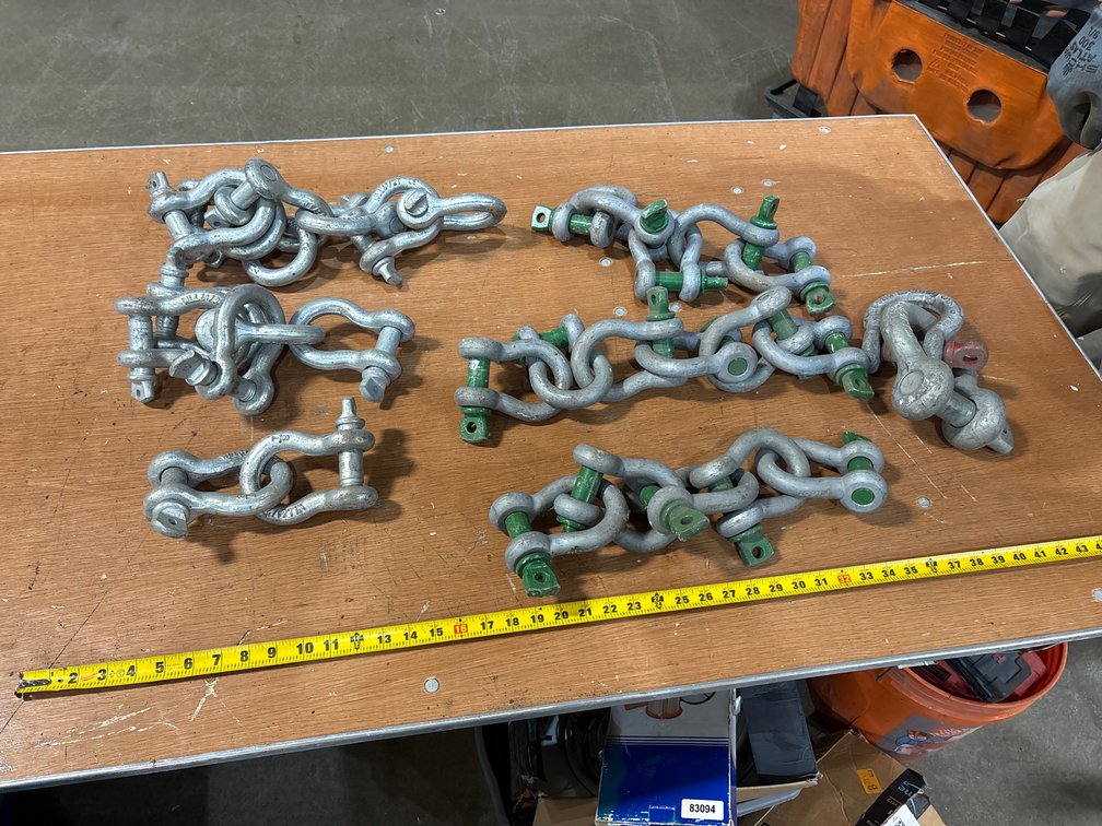 A Group of Ass't HD Shackles