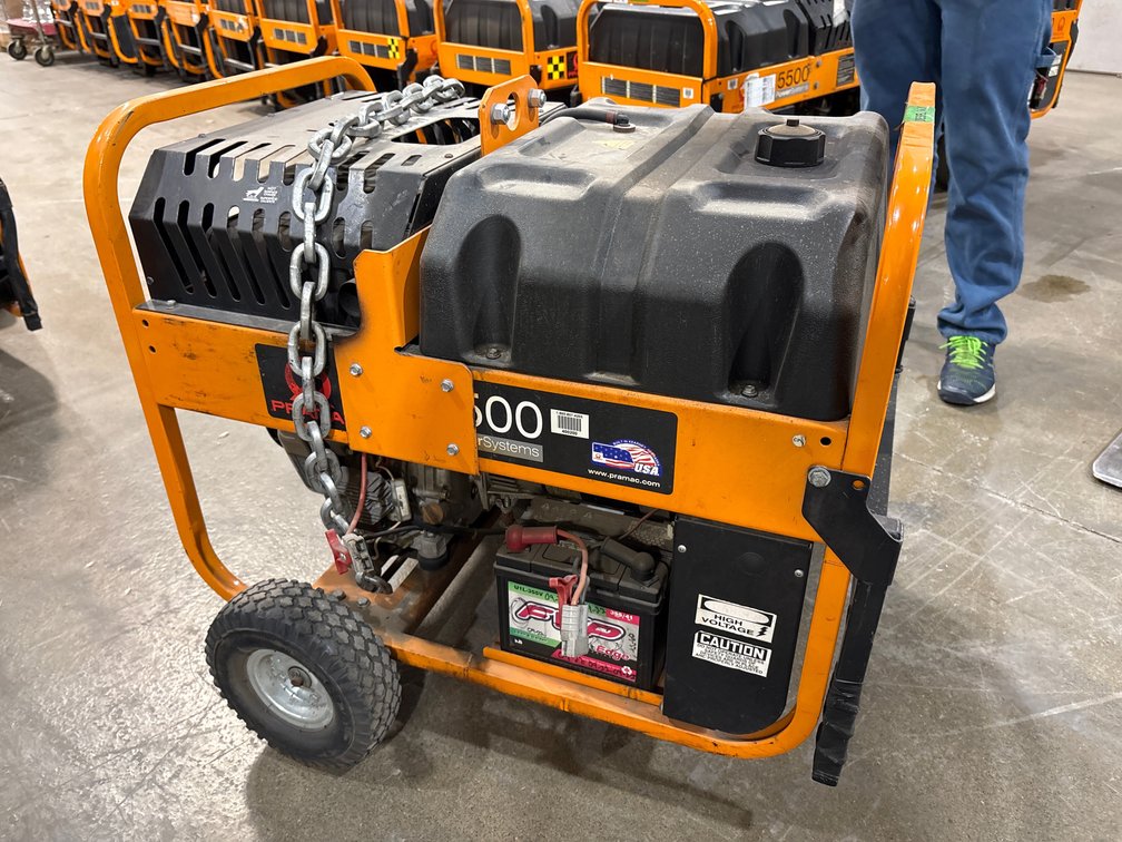 {each} Pramac A5500 Portable 5,500-Watt Diesel Generator