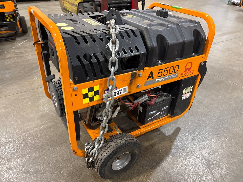 {each} Pramac A5500 Portable 5,500-Watt Diesel Generator