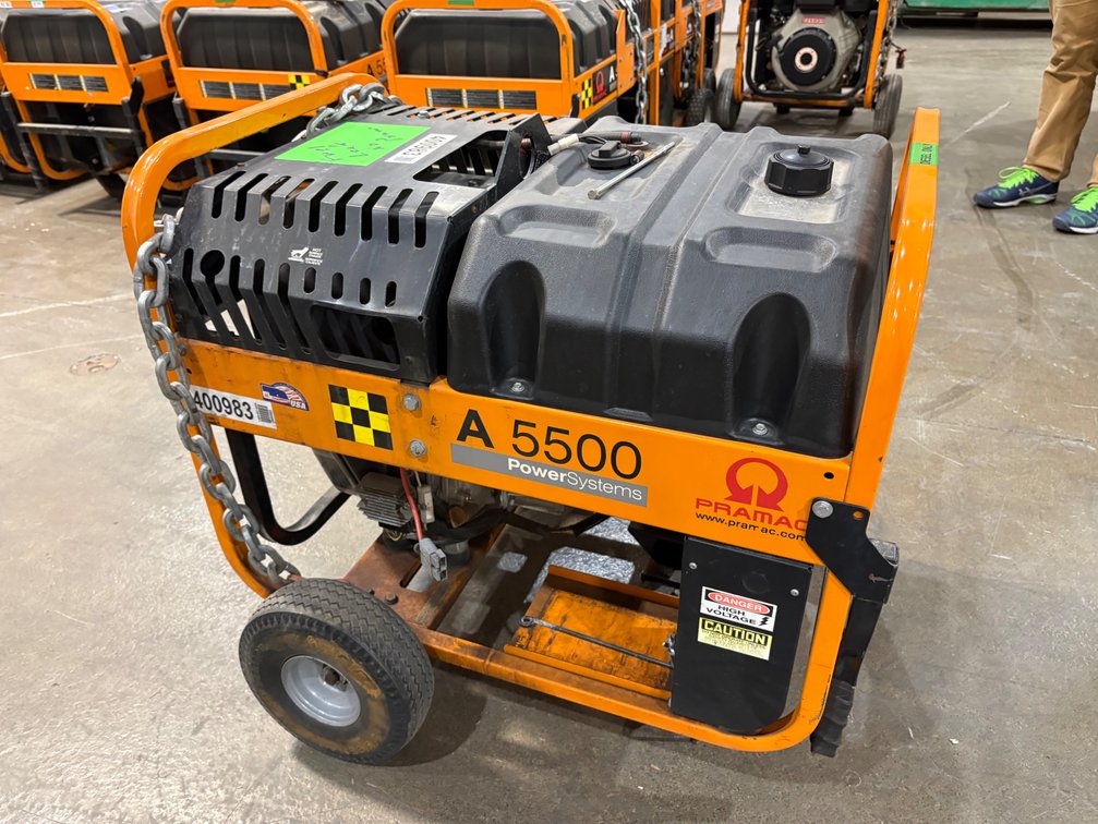 {each} Pramac A5500 Portable 5,500-Watt Diesel Generator (needs repair)