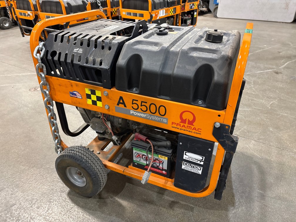 {each} Pramac A5500 Portable 5,500-Watt Diesel Generator