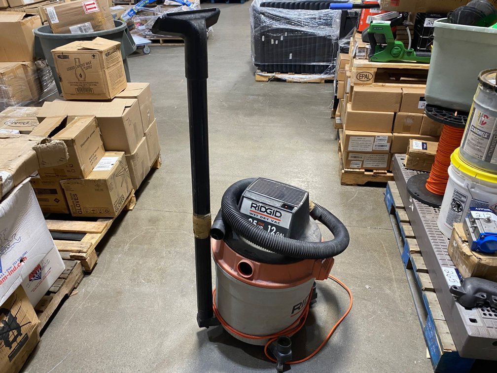 RIDGID 12Gal Wet/Dry Vacuum