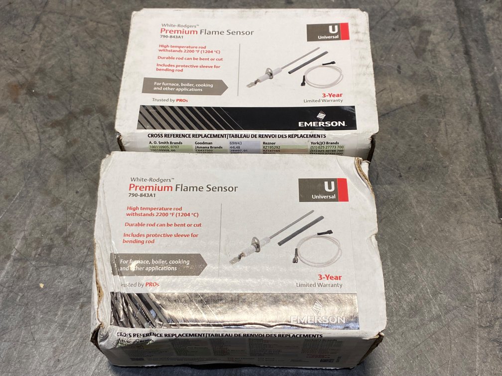 {each} White-Rodgers 790-843A1 Premium Flame Sensor