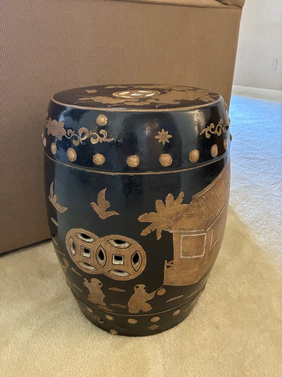 Oriental Garden Stool