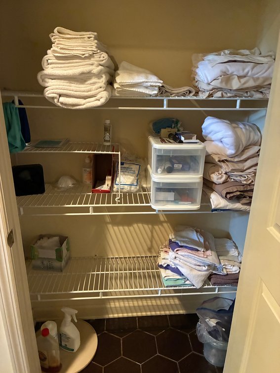 Contents of Closet
